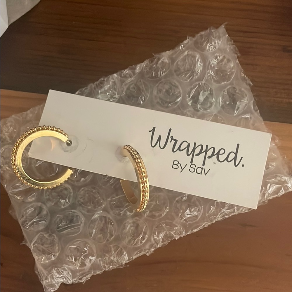 Gold Hoop Earrings